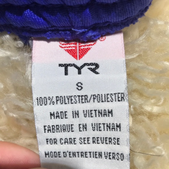 Blue TYR Warm up pants - Picture 3 of 3